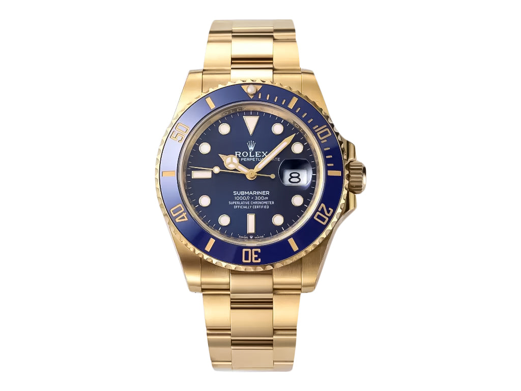 Submariner Date Yellow Gold with Blue Dial (40mm) – Chrono Select