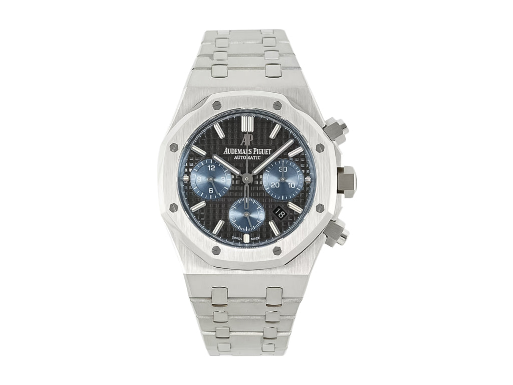Royal Oak Chronograph Stainless Steel with Titanium Dial (41mm)