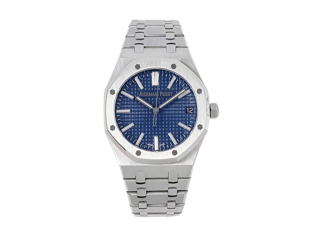 Royal Oak Stainless Steel '50th Anniversary' with Blue Dial (41mm