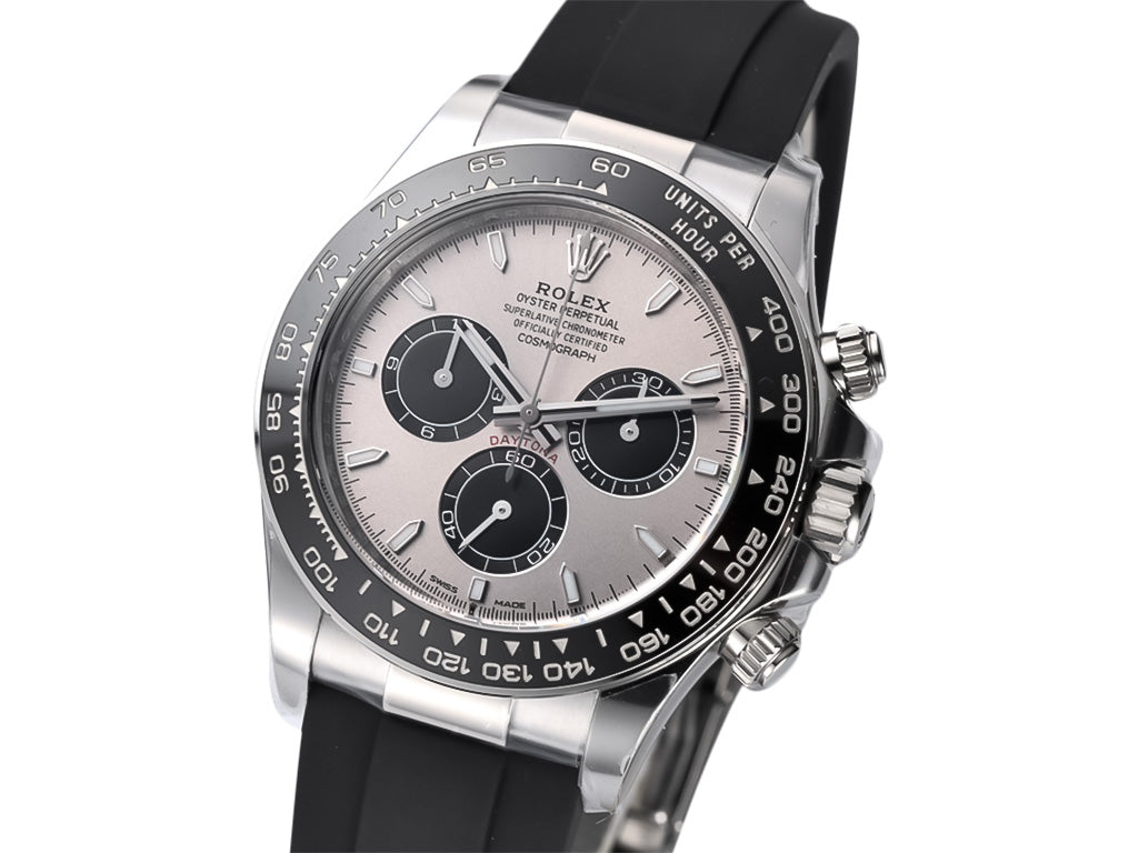 Cosmograph Daytona Stainless Steel Oysterflex with Grey Sunburst Dial (2023)