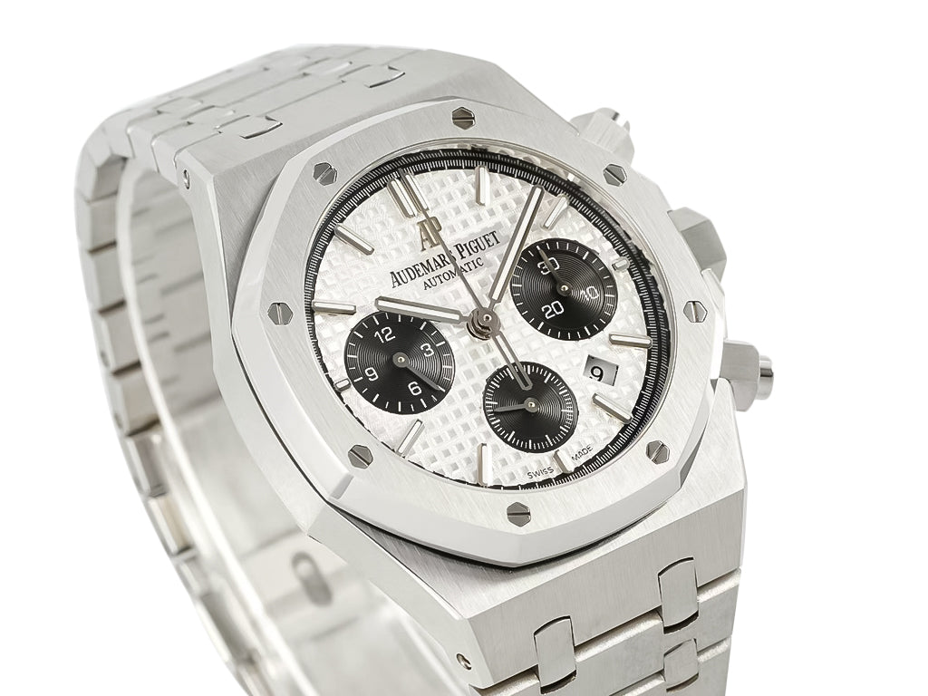 Royal Oak Chronograph Stainless Steel with Silver Dial (41mm)