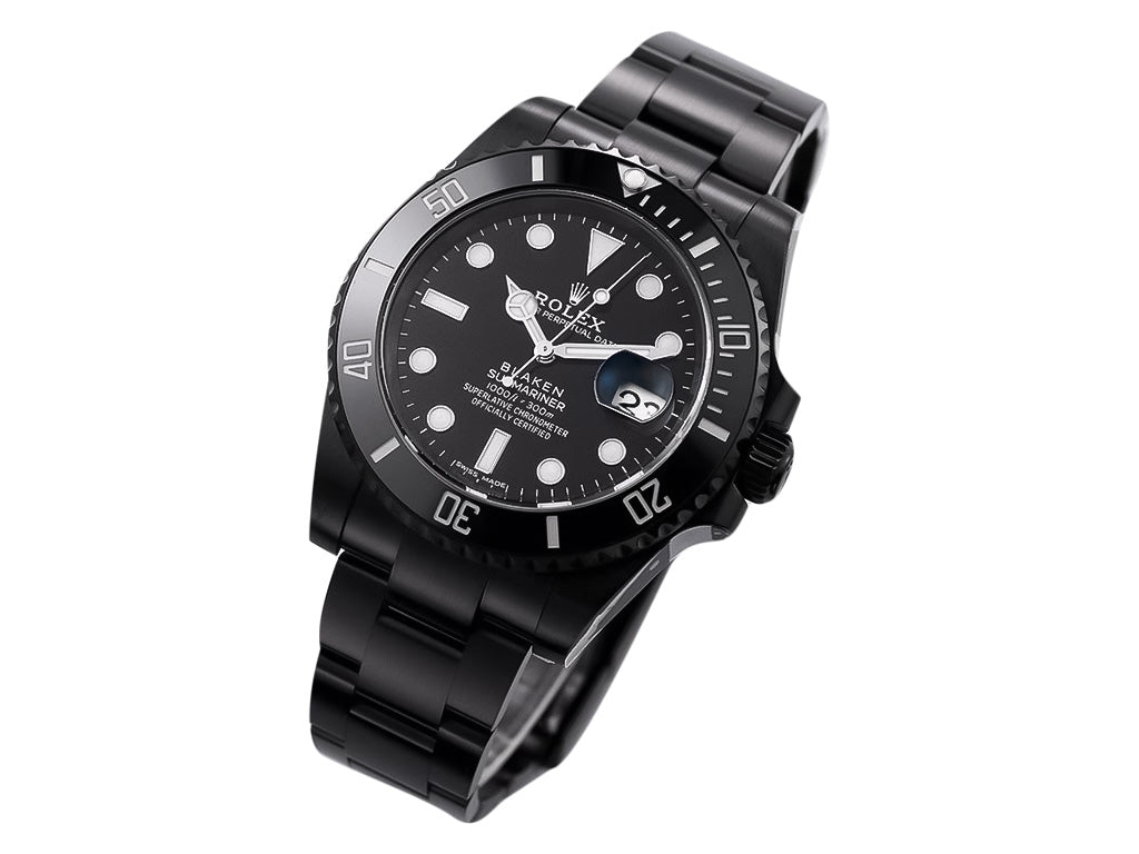 Submariner Date Stainless Steel (Blaken) with Black Dial (40mm)