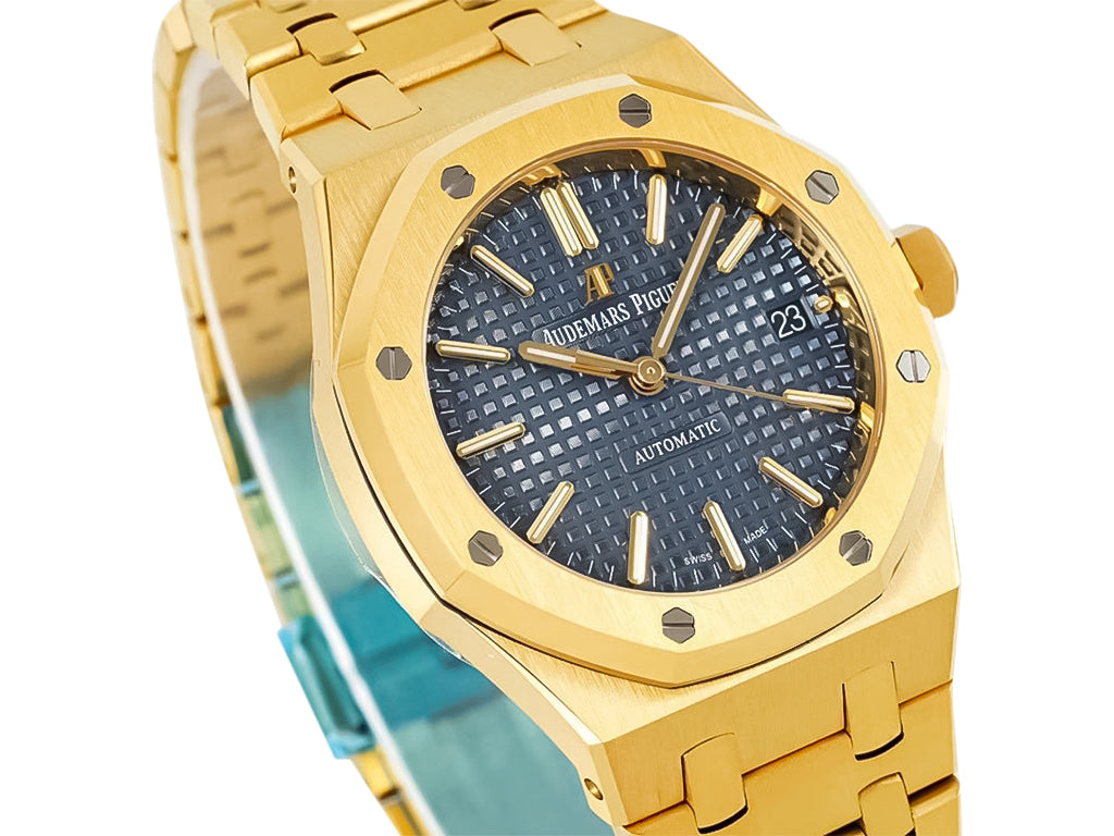 Royal Oak Yellow Gold with Blue Dial (37mm)