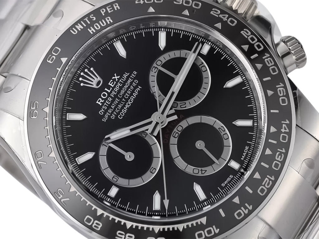 Cosmograph Daytona Stainless Steel with Black Dial (2023)