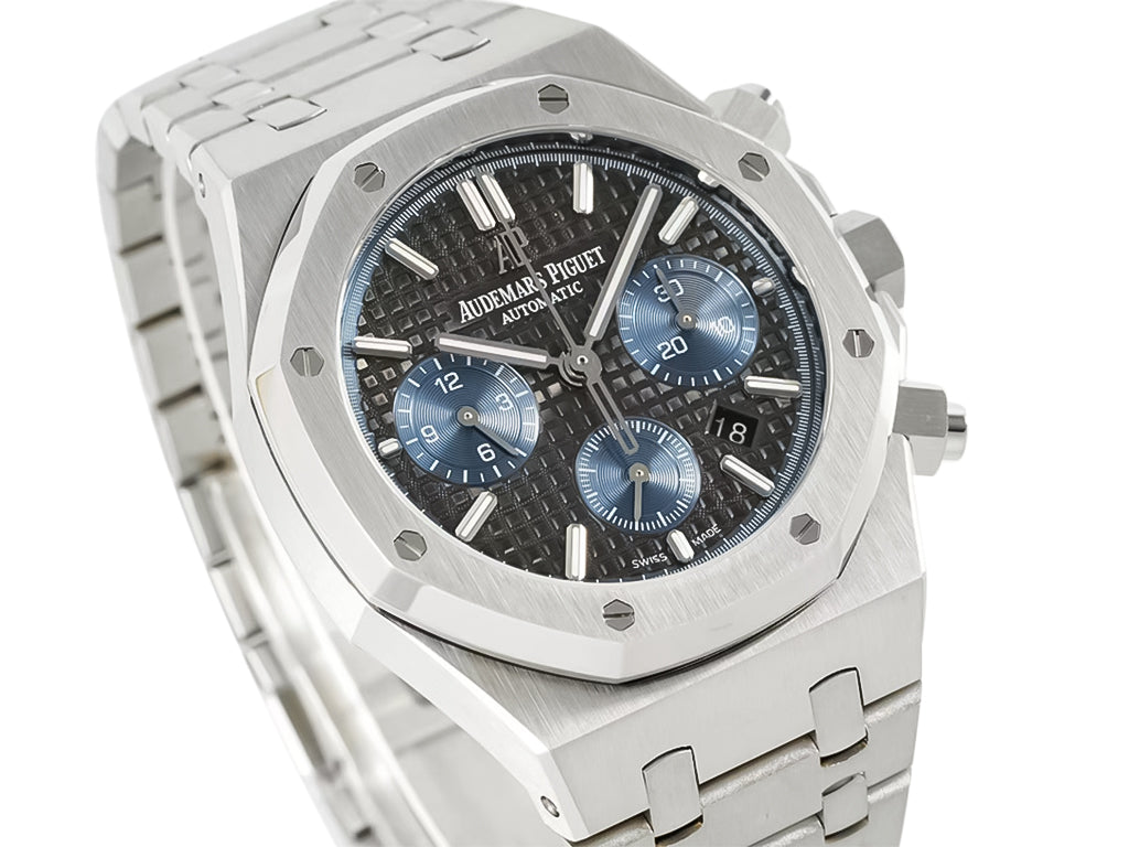 Royal Oak Chronograph Stainless Steel with Titanium Dial (41mm)