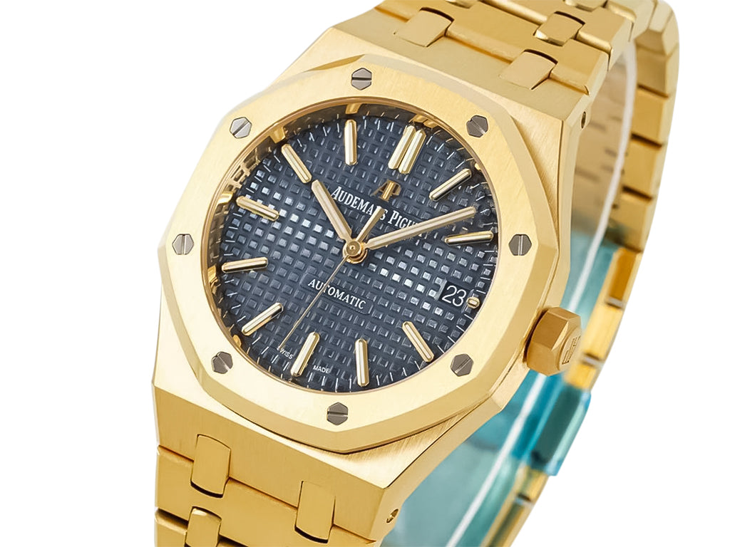 Royal Oak Yellow Gold with Blue Dial (37mm)