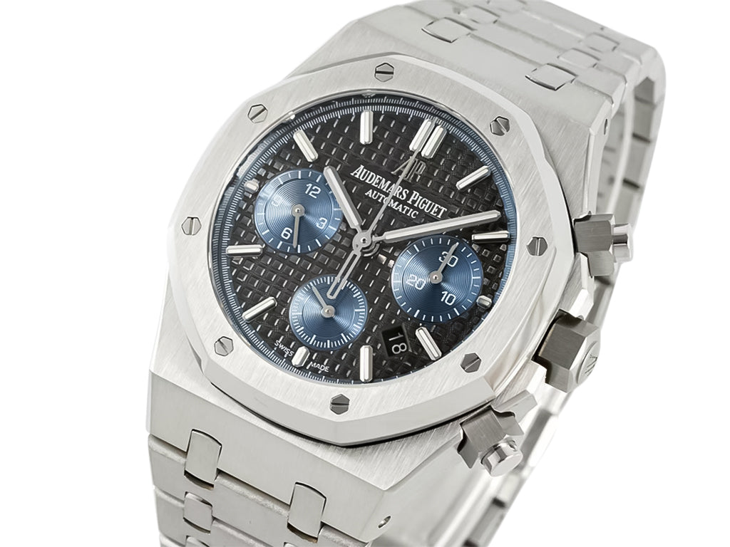 Royal Oak Chronograph Stainless Steel with Titanium Dial (41mm)