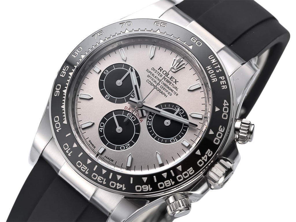 Cosmograph Daytona Stainless Steel Oysterflex with Grey Sunburst Dial (2023)