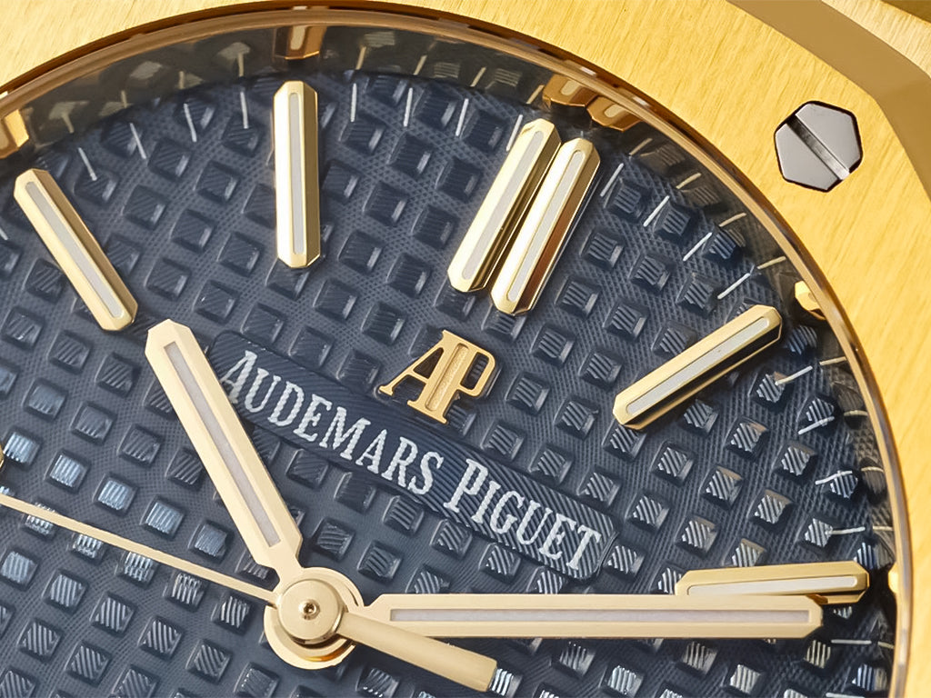 Royal Oak Yellow Gold with Blue Dial (37mm)