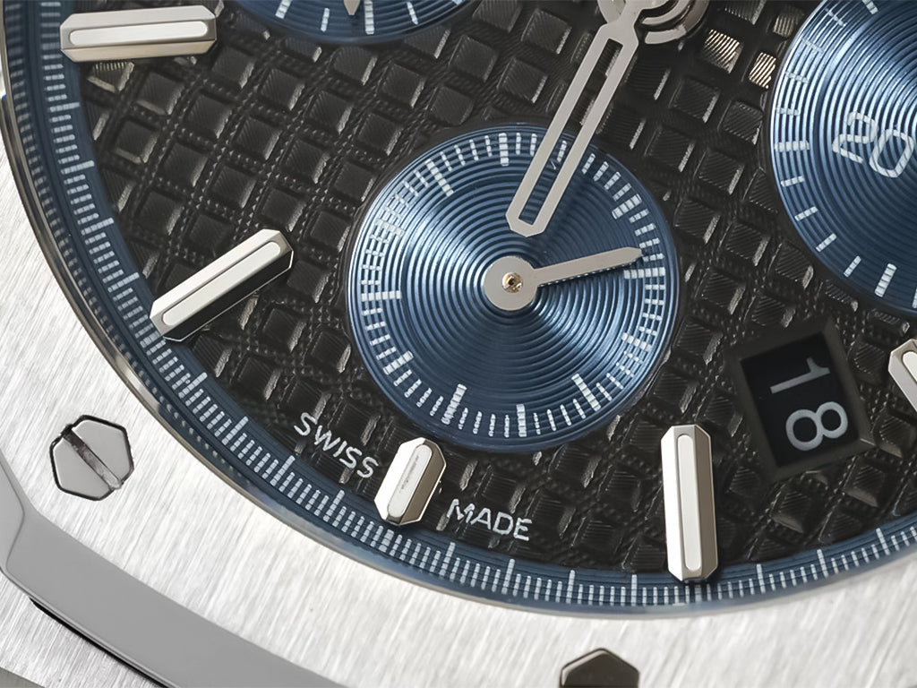 Royal Oak Chronograph Stainless Steel with Titanium Dial (41mm)