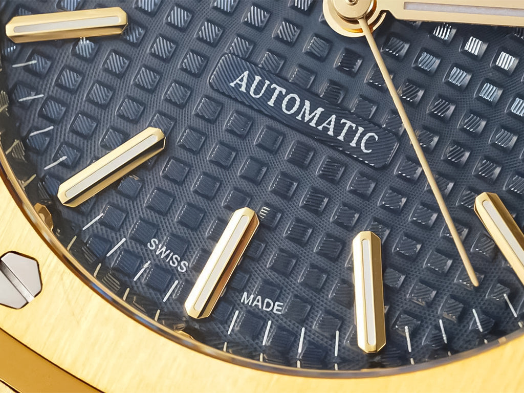 Royal Oak Yellow Gold with Blue Dial (37mm)