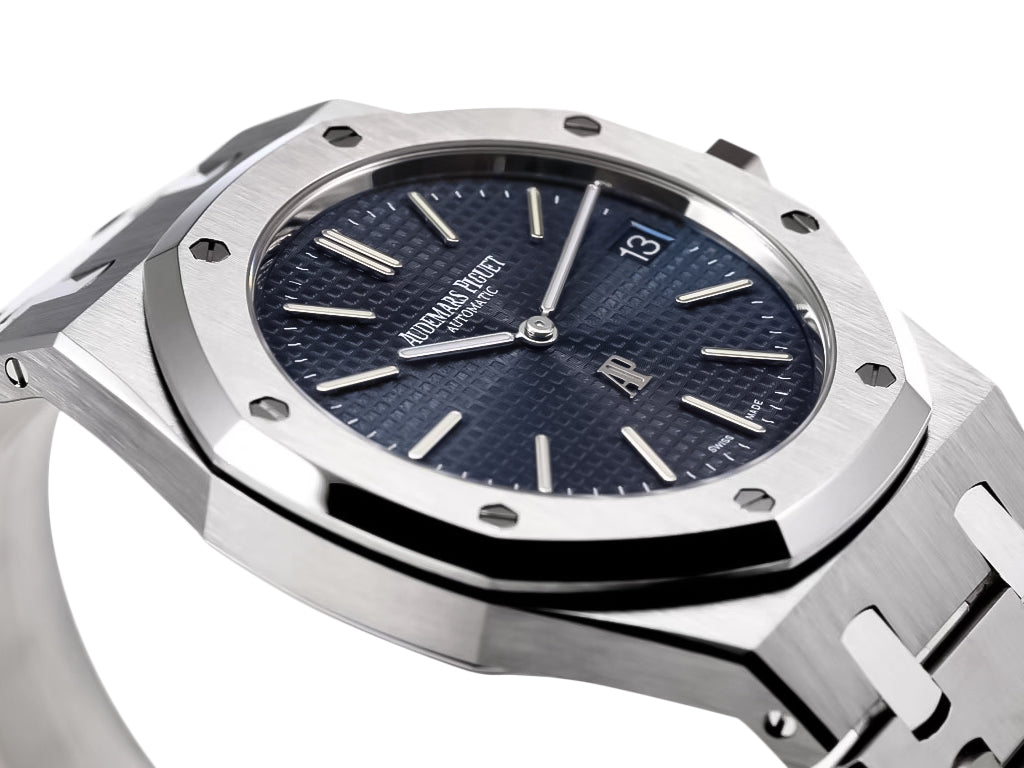 Royal Oak 'Jumbo Extra-Thin' Stainless Steel with Blue Dial (39mm)