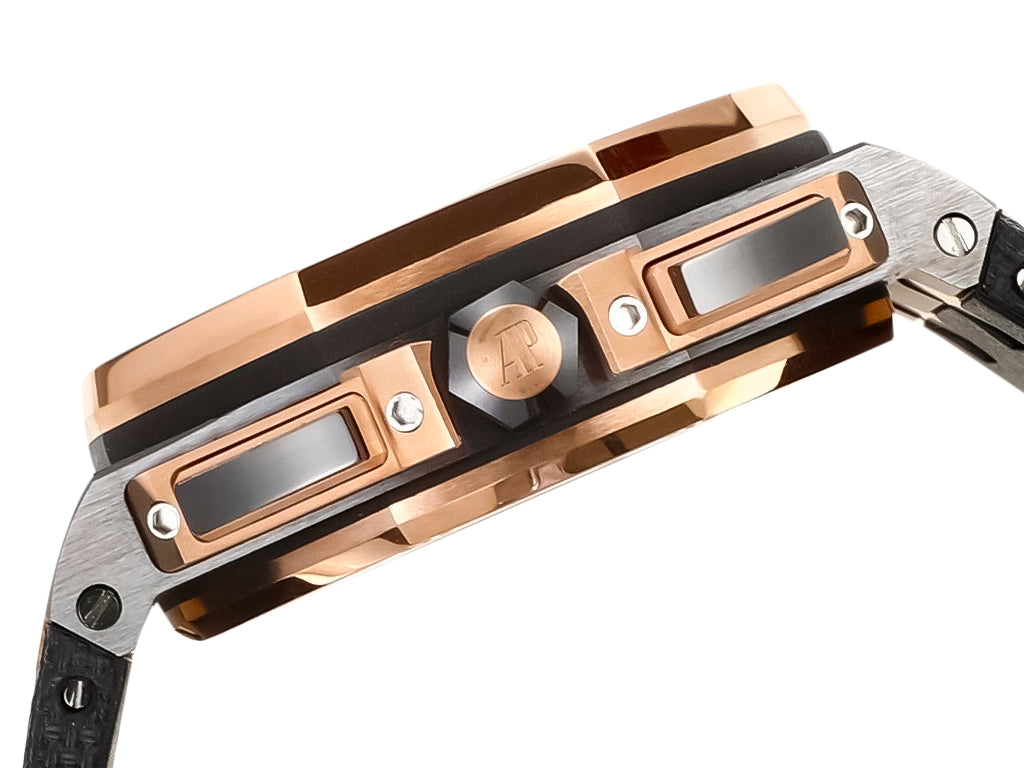 Royal Oak 'Offshore Chronograph' Ceramic and Pink Gold with Grey Dial (44mm)
