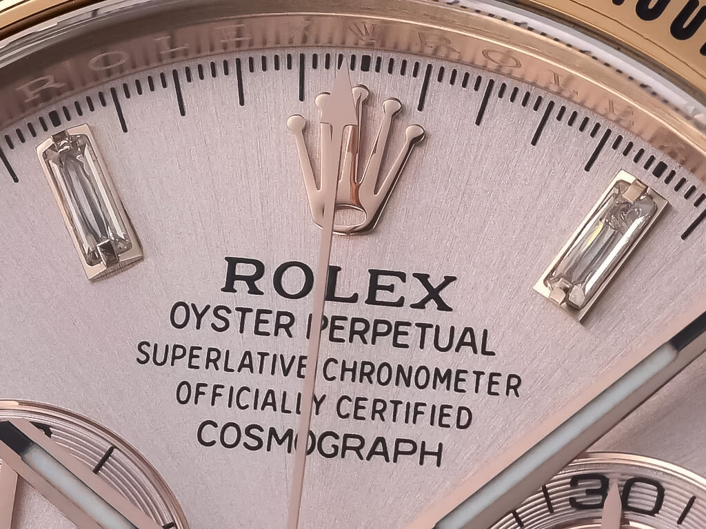 Cosmograph Daytona Rose Gold with Diamond Pink Dial