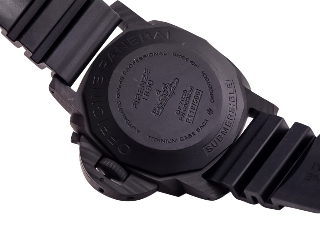 Luminor Submersible 47 3 Days Automatic 'Carbotech' Titanium and Carbon Case with Black Dial and Black Strap (47mm)