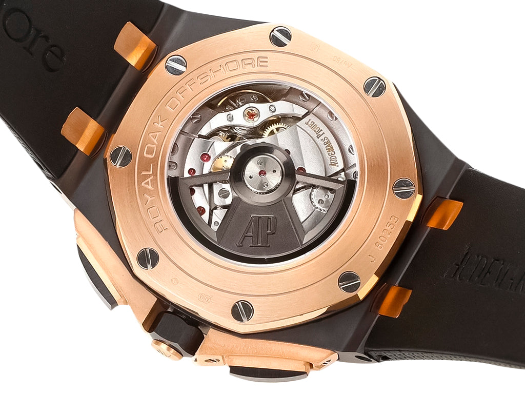Royal Oak 'Offshore Chronograph' Ceramic and Pink Gold with Grey Dial (44mm)