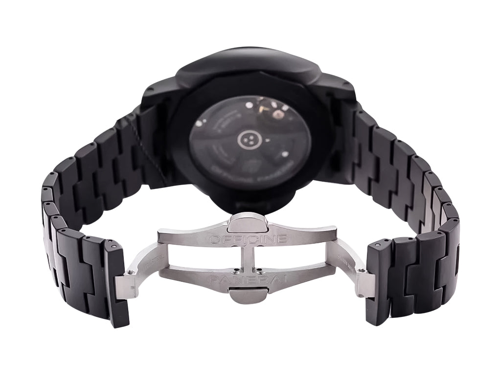 Luminor 1950 3 Days GMT Automatic 'Tuttonero' Black Ceramic Case and Bracelet with Black Dial (44mm)