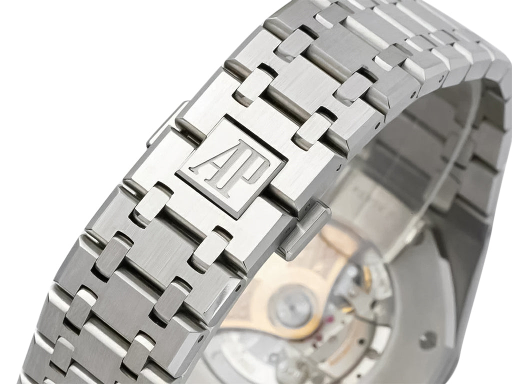 Royal Oak Stainless Steel with Silver Dial (41mm) - 15400