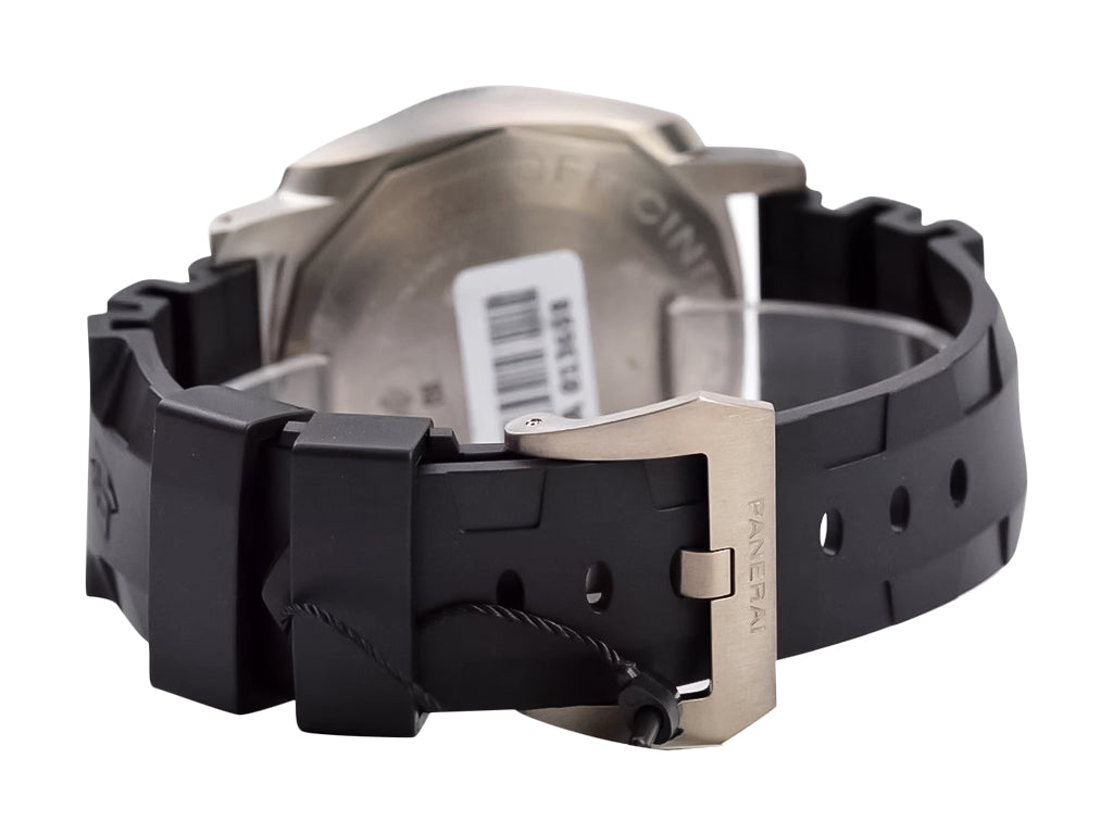 Luminor Submersible 47 3 Days Automatic 'BMG-Tech' Titanium Case with Blue Dial and Black Strap (47mm)
