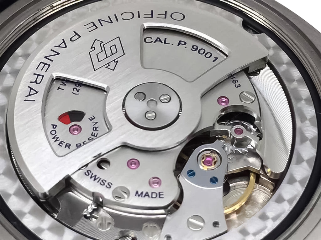 Luminor Submersible 1950 3 Days GMT Automatic Titanio 'Pole 2 Pole' Titanium Case with Blue Dial and Black Strap (47mm)