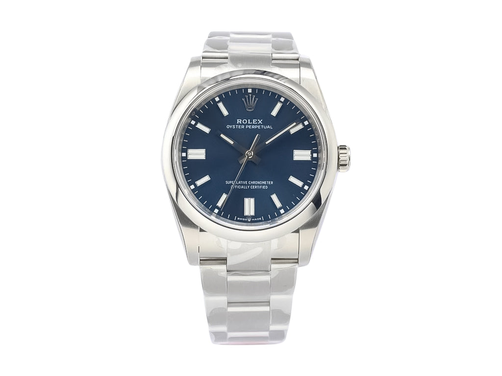 Oyster Perpetual 36 Stainless Steel with Blue Dial