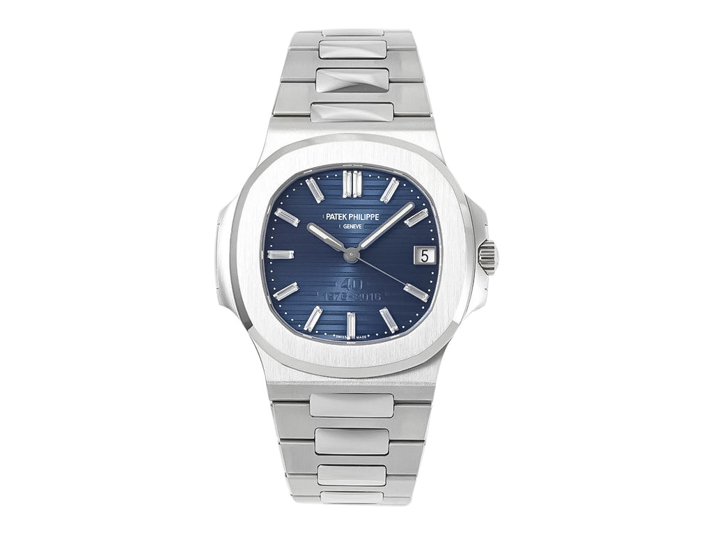 Nautilus Stainless Steel '40th Anniversary' with Blue Dial (40mm)