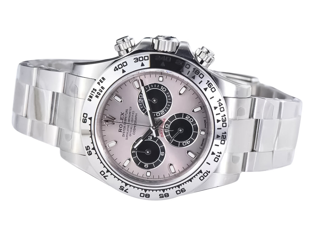 Cosmograph Daytona Stainless Steel with Grey Sunburst Dial