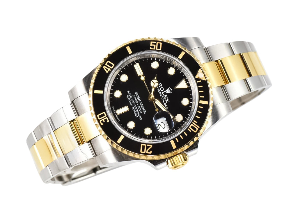 Submariner Date 'Two Tone' Yellow Gold and Stainless Steel with Black Dial
