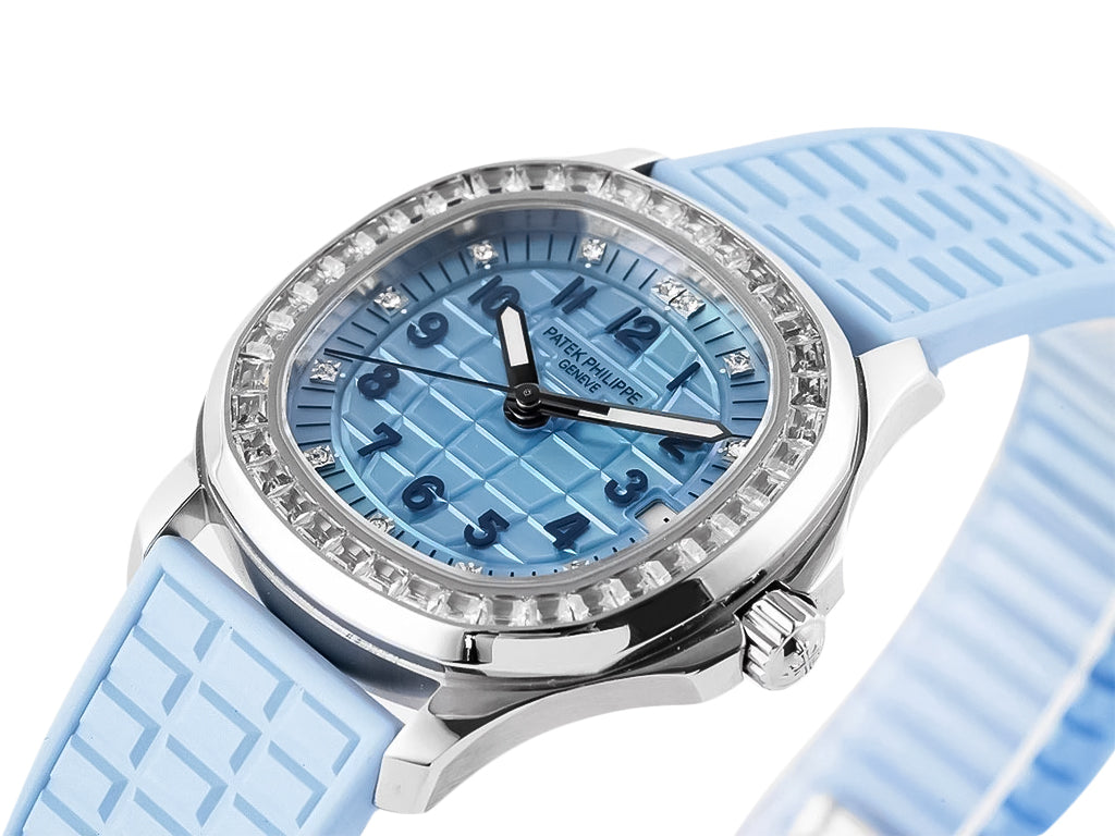 Aquanaut Luce Stainless Steel Diamond Blue