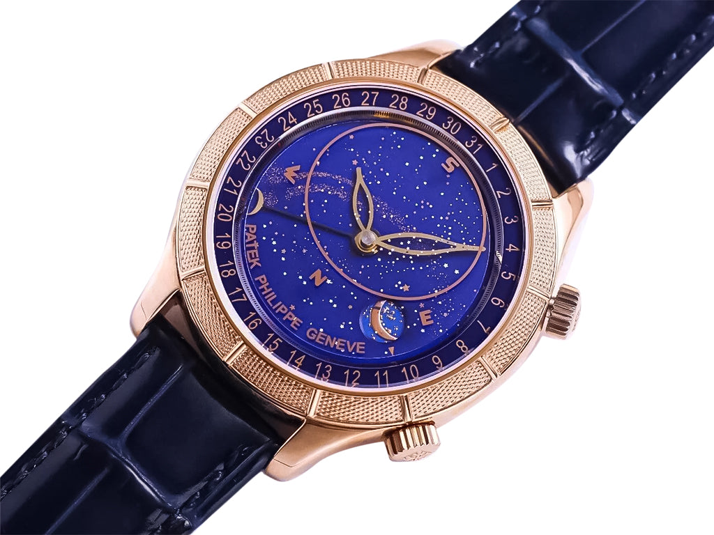 Celestial Only Watch Rose Gold with Blue Dial