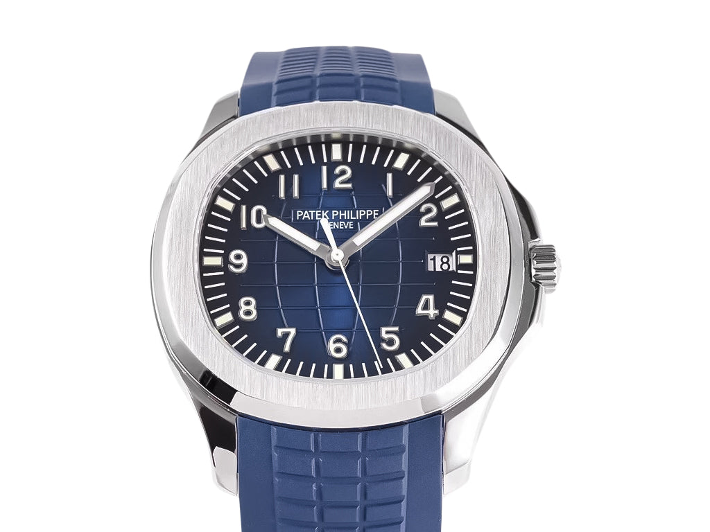 Aquanaut Stainless Steel 'Jumbo' with Blue Dial (42mm)
