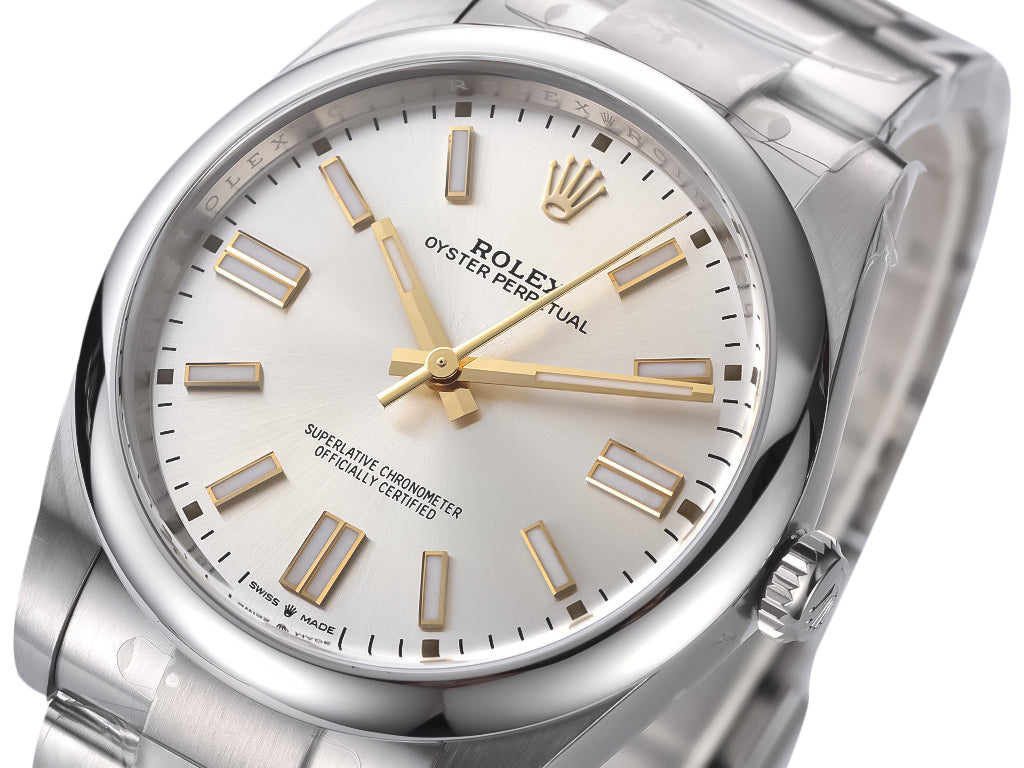 Oyster Perpetual 41 Stainless Steel with Silver Dial