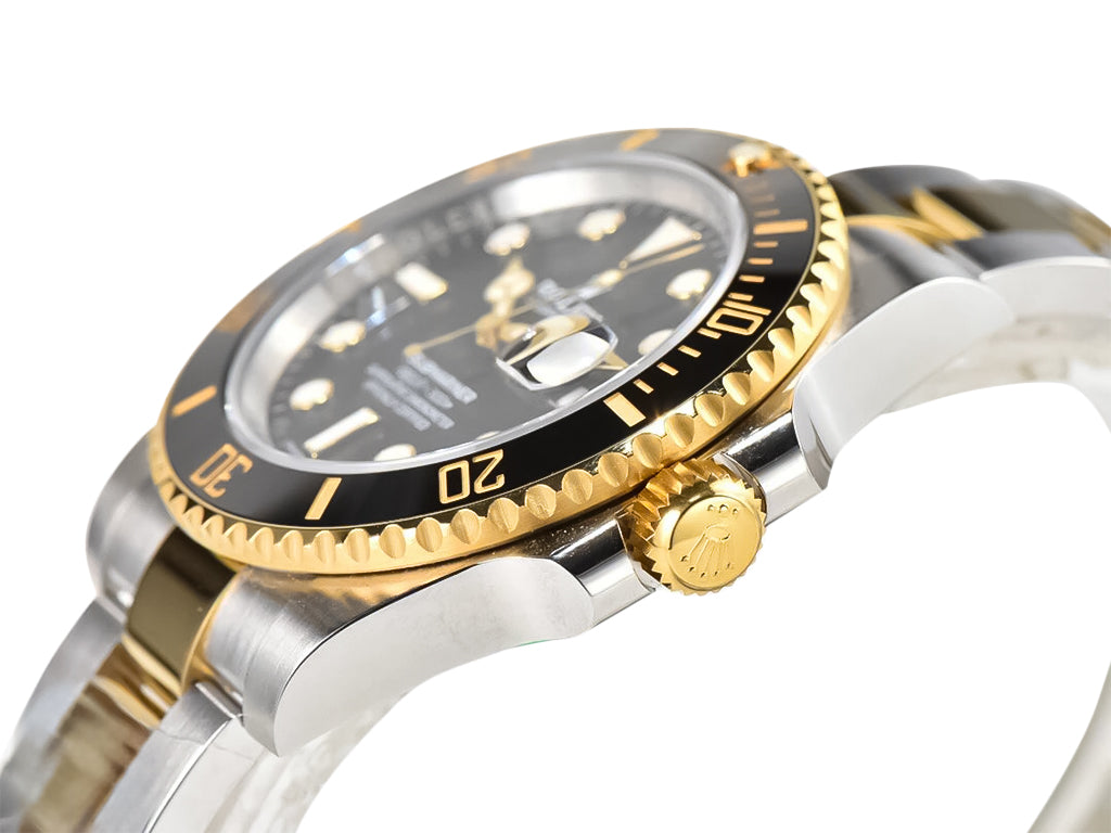 Submariner Date 'Two Tone' Yellow Gold and Stainless Steel with Black Dial