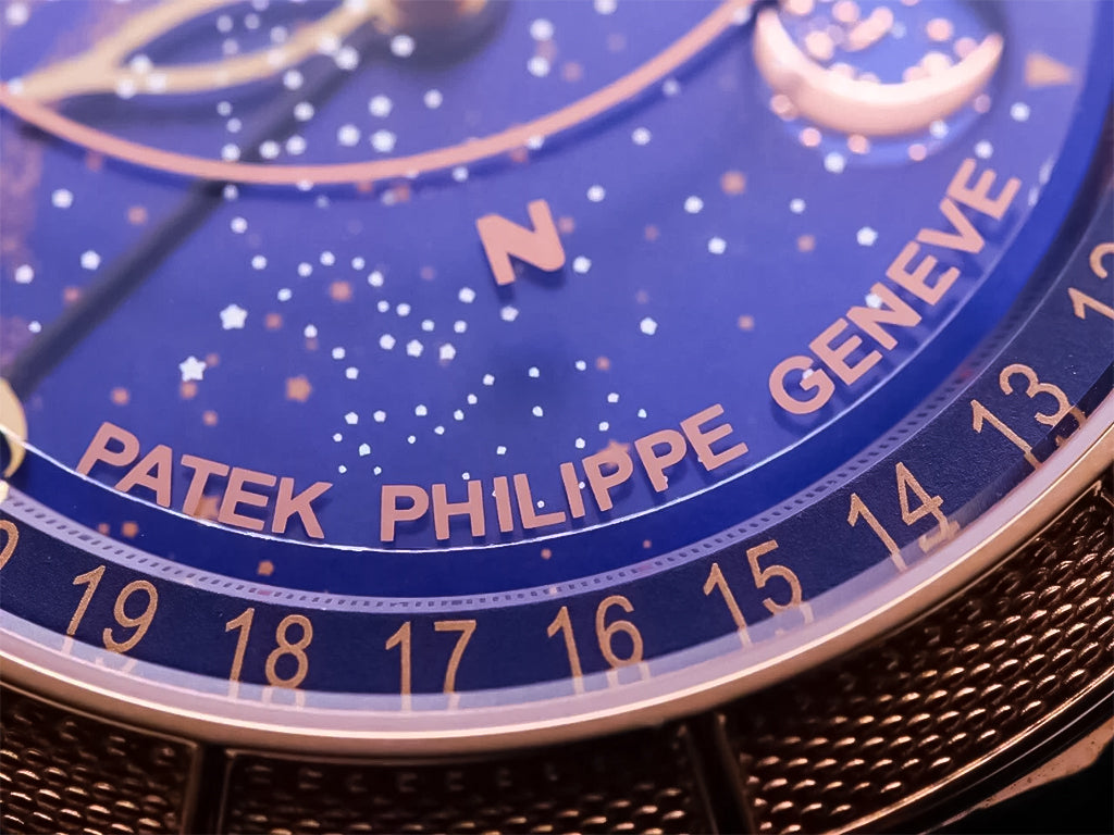 Celestial Only Watch Rose Gold with Blue Dial