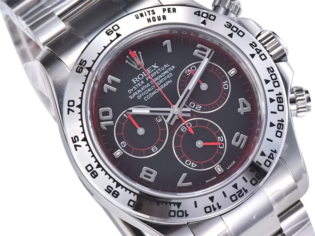 Cosmograph Daytona Stainless Steel with Matte Black 'Racing Dial'