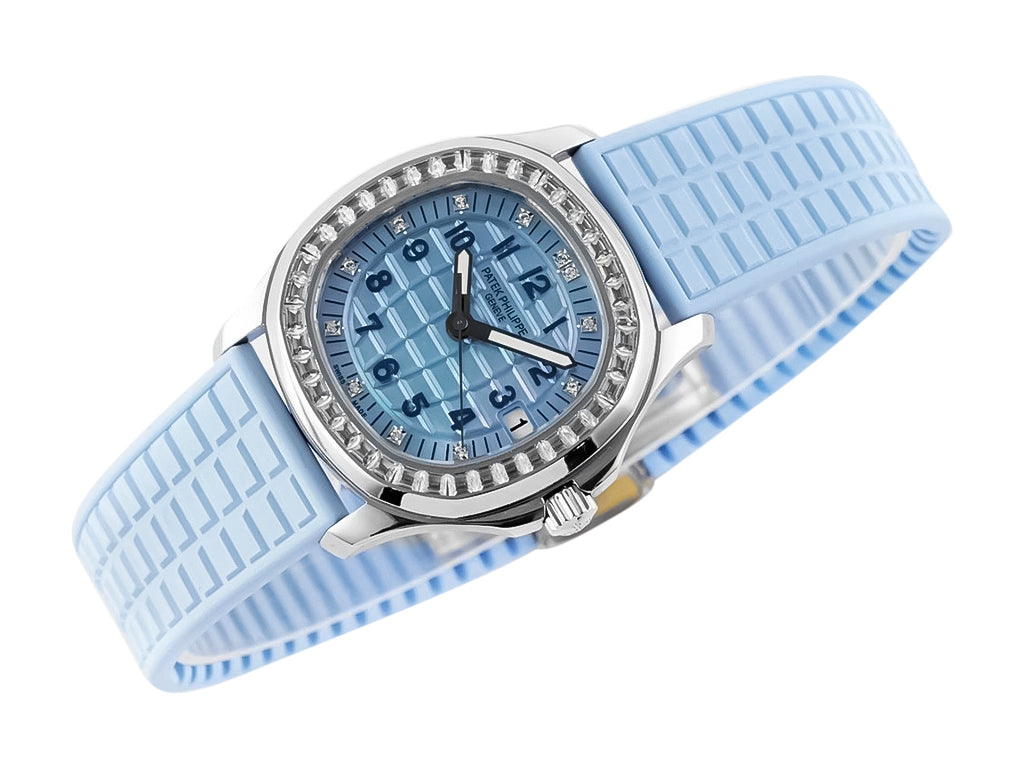 Aquanaut Luce Stainless Steel Diamond Blue