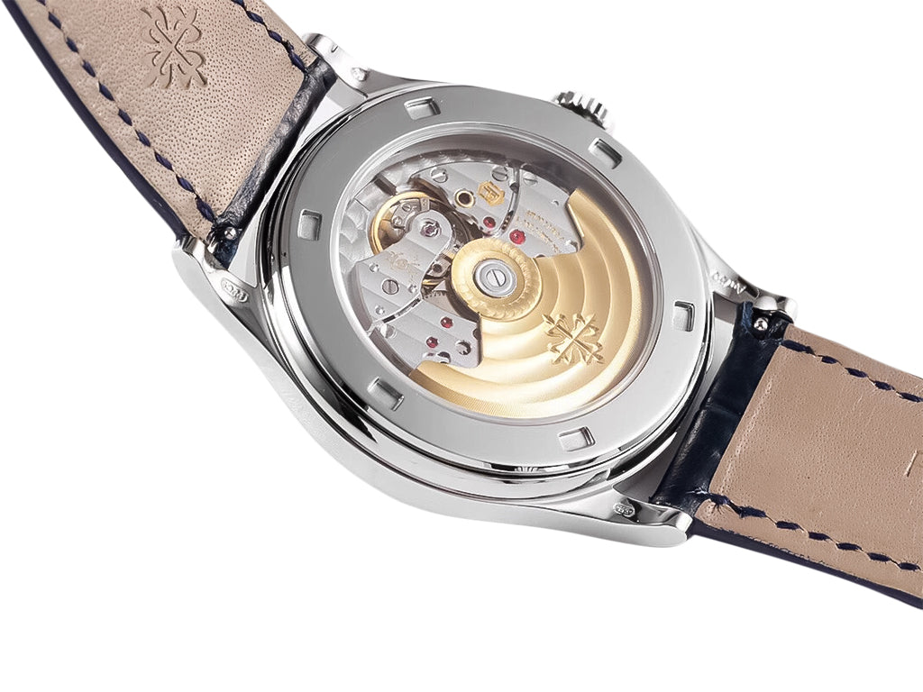 Calatrava Stainless Steel 'Scientific' with Silver Dial (38mm)