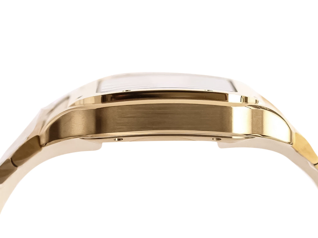 Santos Large Yellow Gold with White Dial (40mm)
