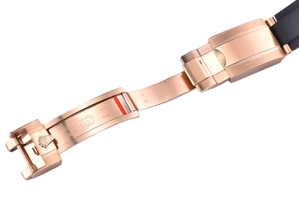 Cosmograph Daytona Rose Gold Oysterflex with Chocolate Dial and Arabic Numerals