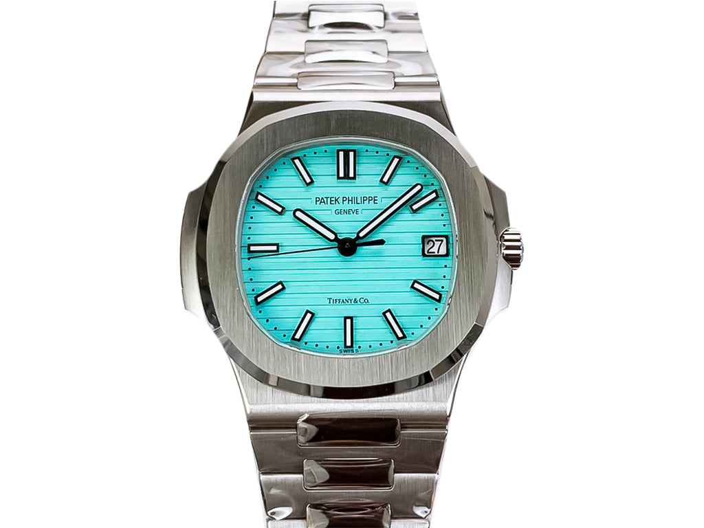 Nautilus Stainless Steel 'Tiffany' with Tiffany Blue Dial (40mm)