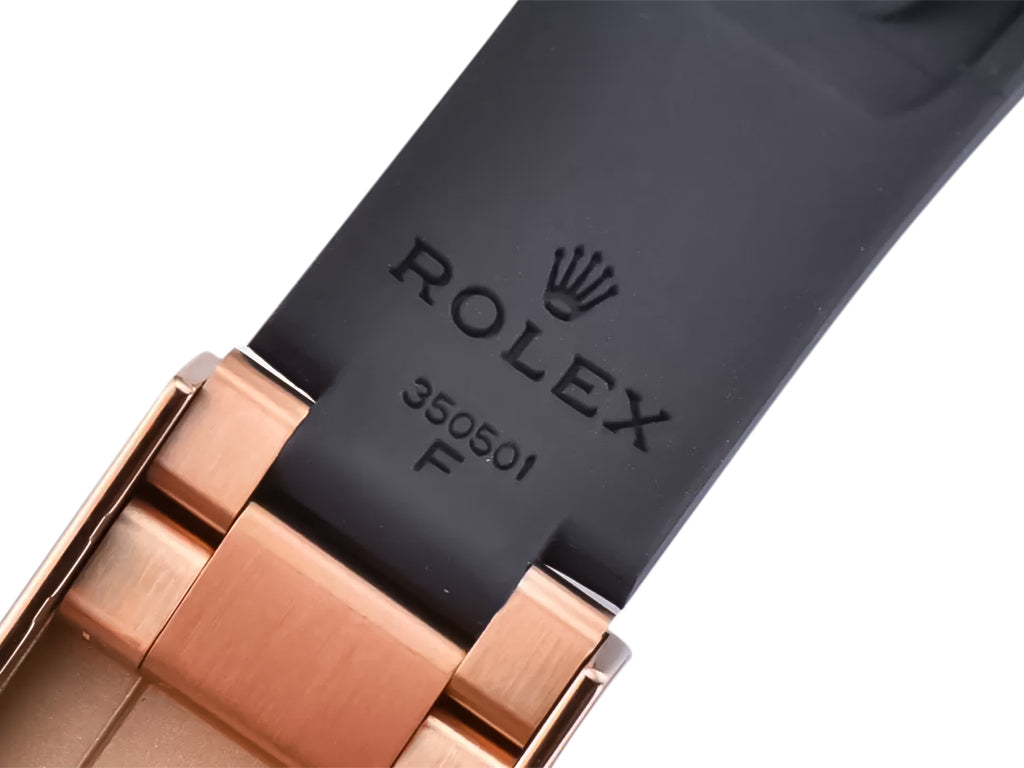 Cosmograph Daytona Rose Gold Oysterflex with Ivory Dial