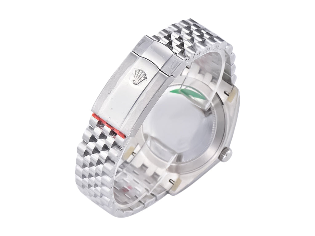 Datejust 41 Stainless Steel on Jubilee with Diamond Mother of Pearl Dial and Fluted Bezel