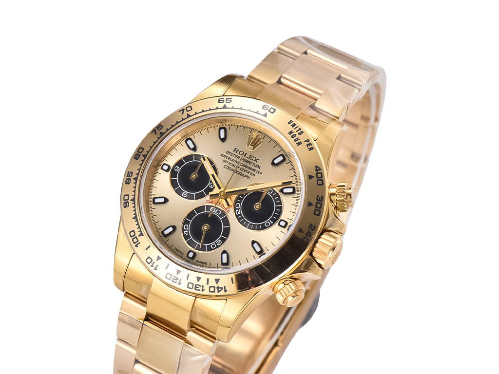 Cosmograph Daytona Yellow Gold with Champagne Dial