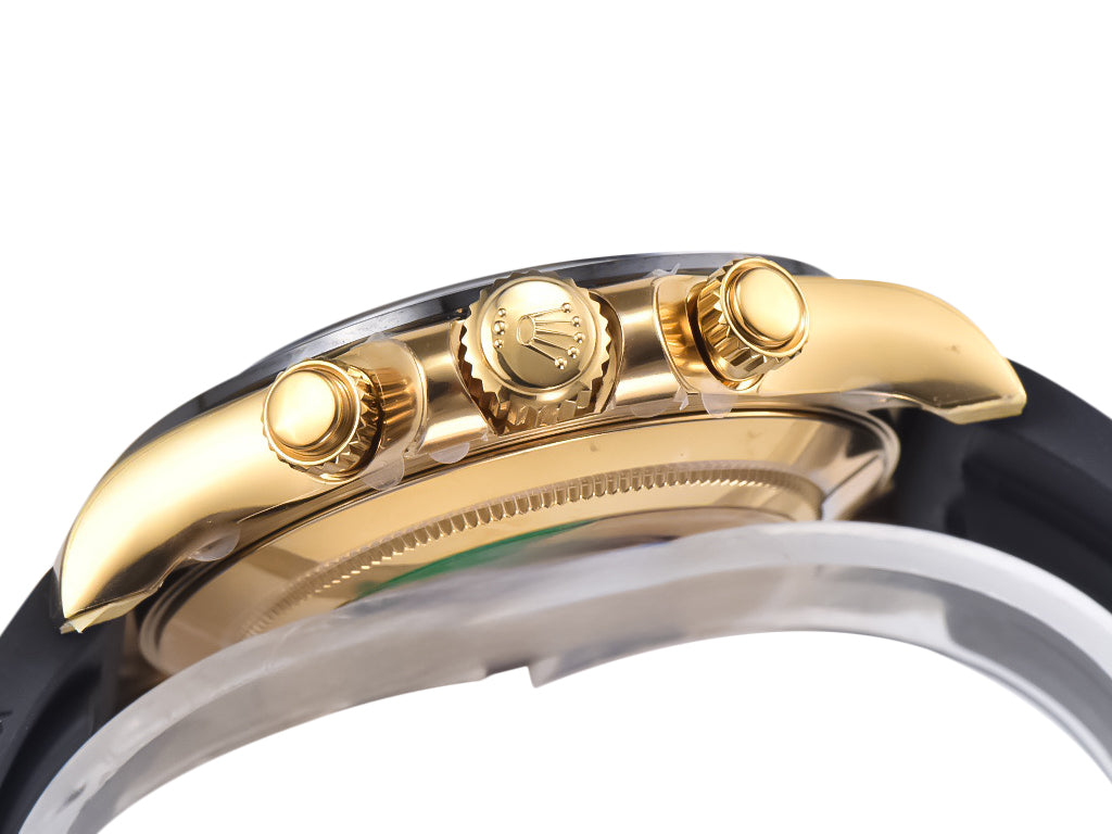 Cosmograph Daytona Yellow Gold Oysterflex White Mother of Pearl Dial