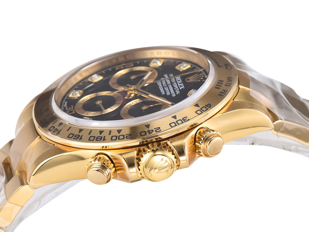 Cosmograph Daytona Yellow Gold with Black Dial