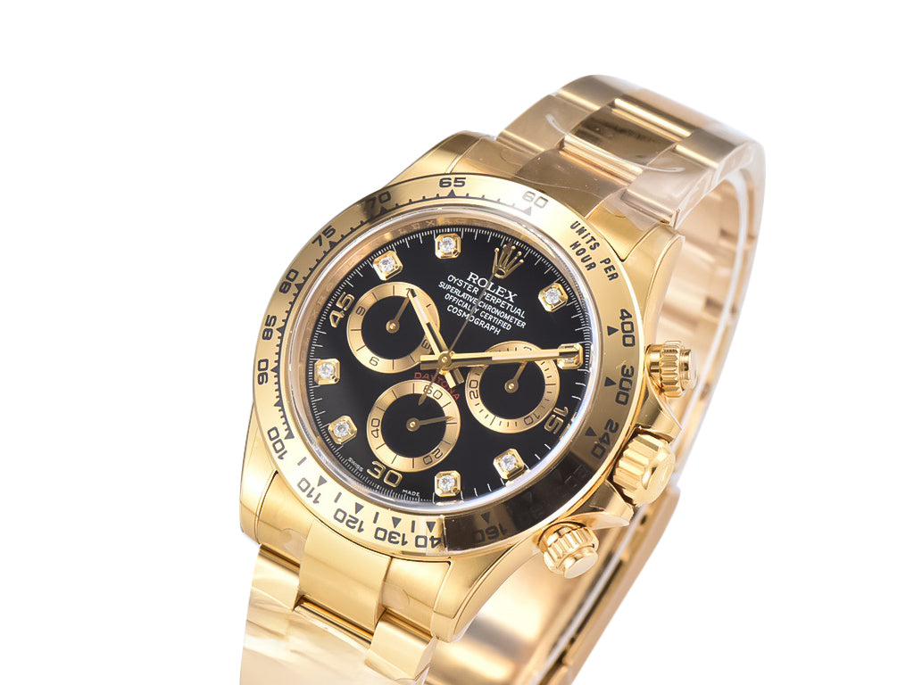 Cosmograph Daytona Yellow Gold with Black Dial