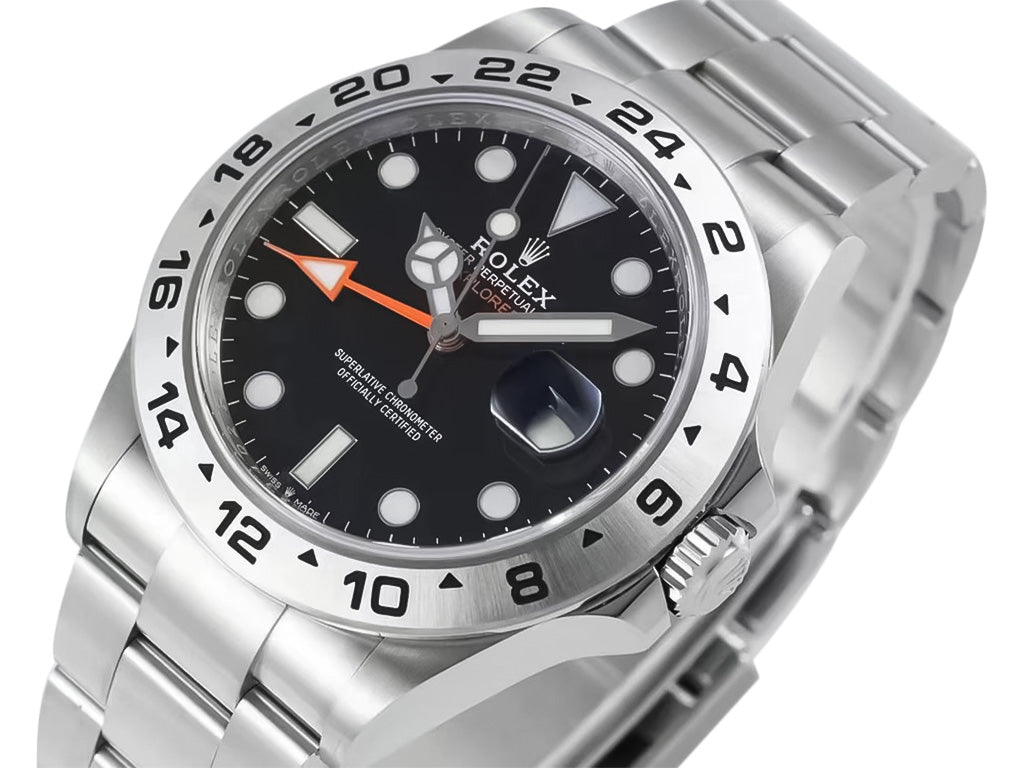 Explorer II Stainless Steel with Black Dial (42mm)