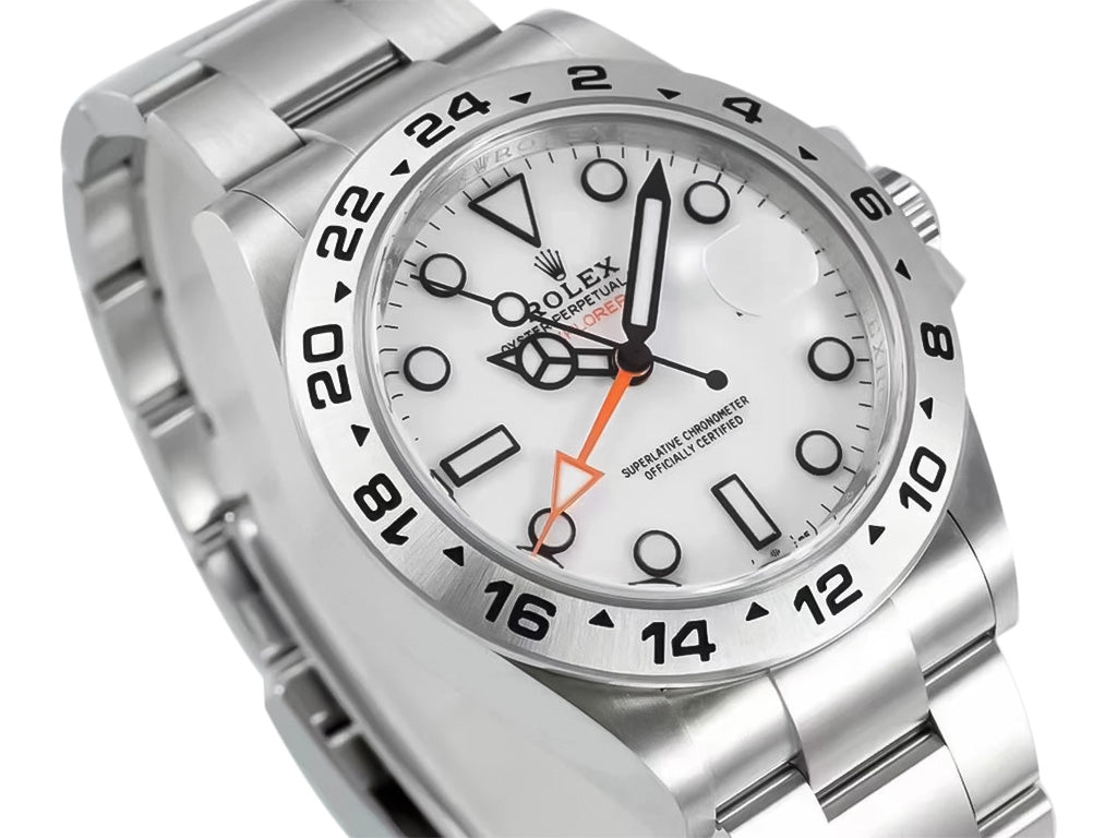 Explorer II Stainless Steel 'Polar' with White Dial (42mm)