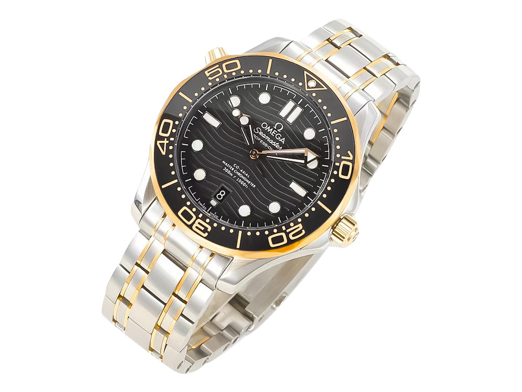 Seamaster Diver 300 Two Tone with Black Dial (42mm)