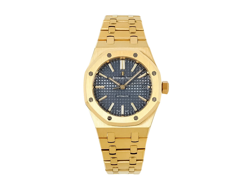 Royal Oak Yellow Gold with Blue Dial (37mm) – Chrono Select